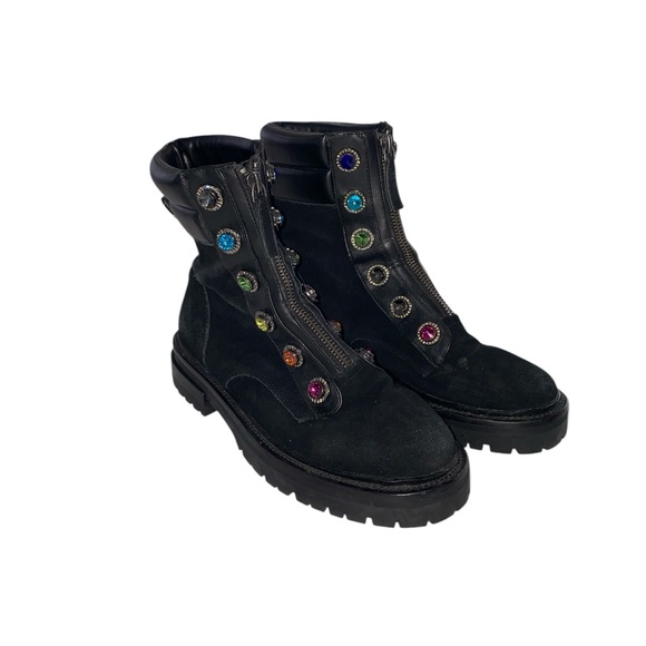Kurt Geiger Shoes - Kurt Geiger bejeweled black boots